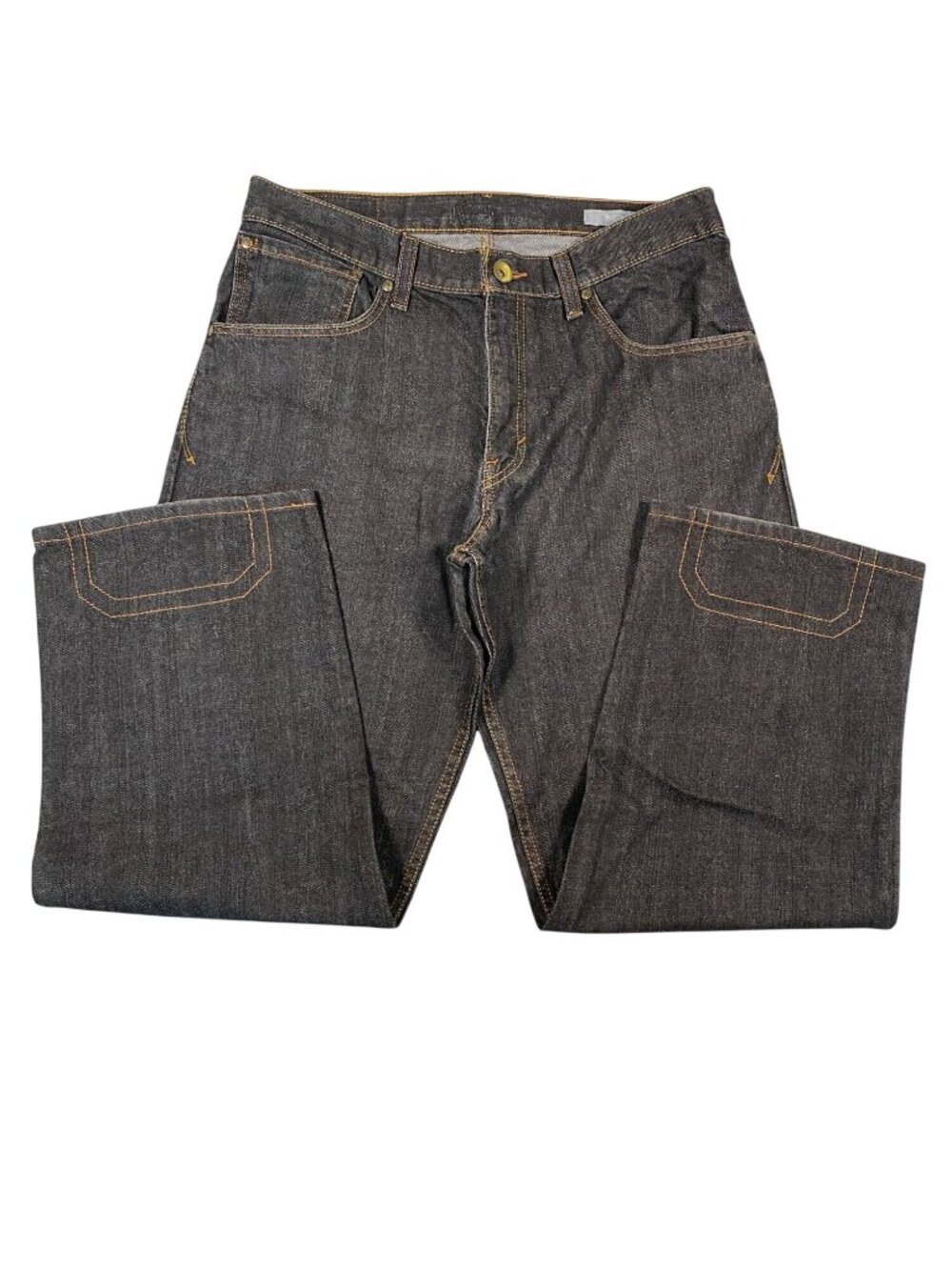 Levis Silvertab Mens Baggy Jeans 33x32 Dark Wash Denim Vintage Y2K Wide Leg